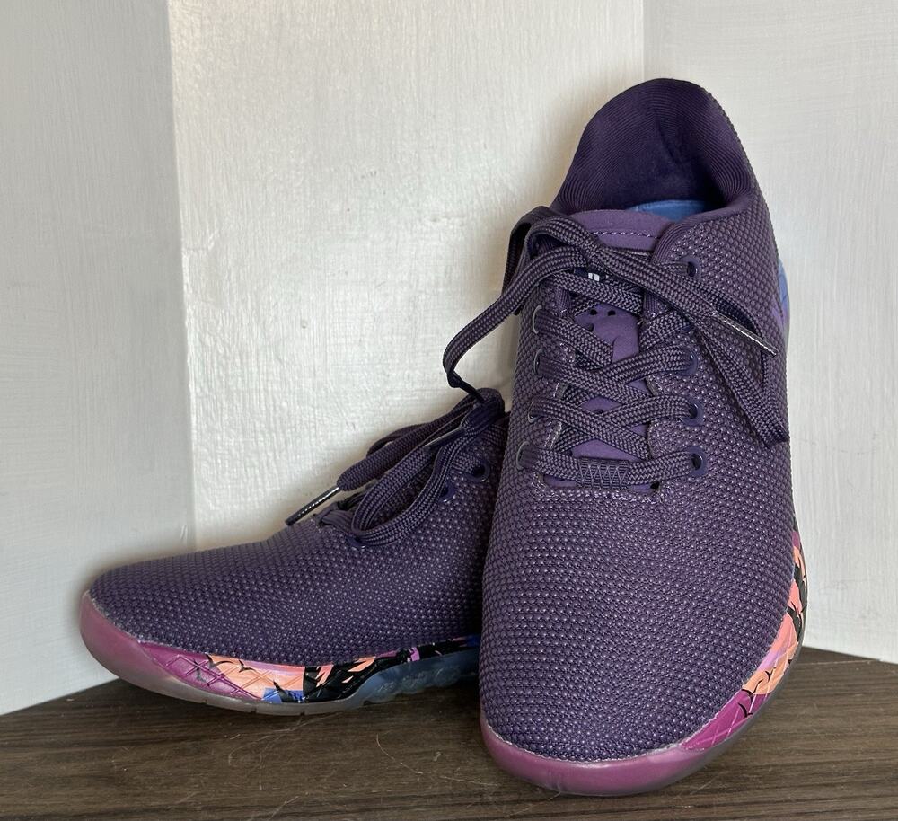 Nobull Superfabric Trainer Unisex M6.5/W8 Athletic Shoes Purple Low Top Sneakers